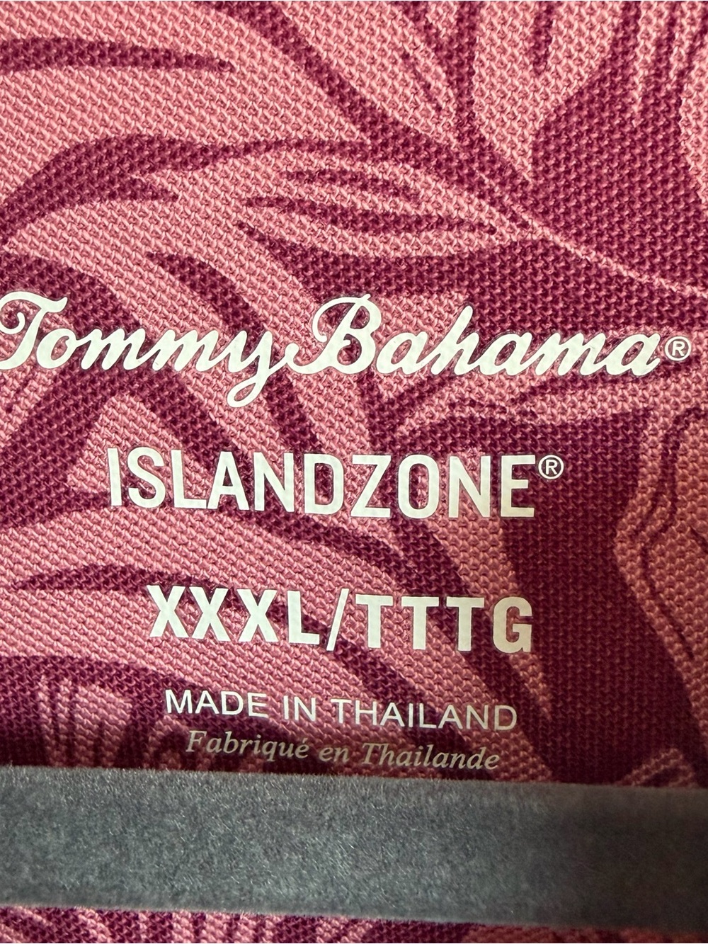 Texas A&M Aggies Tommy Bahama IslandZone Palm Print Polo Shirt - Men’s 3XL NWT - Picture 3 of 4